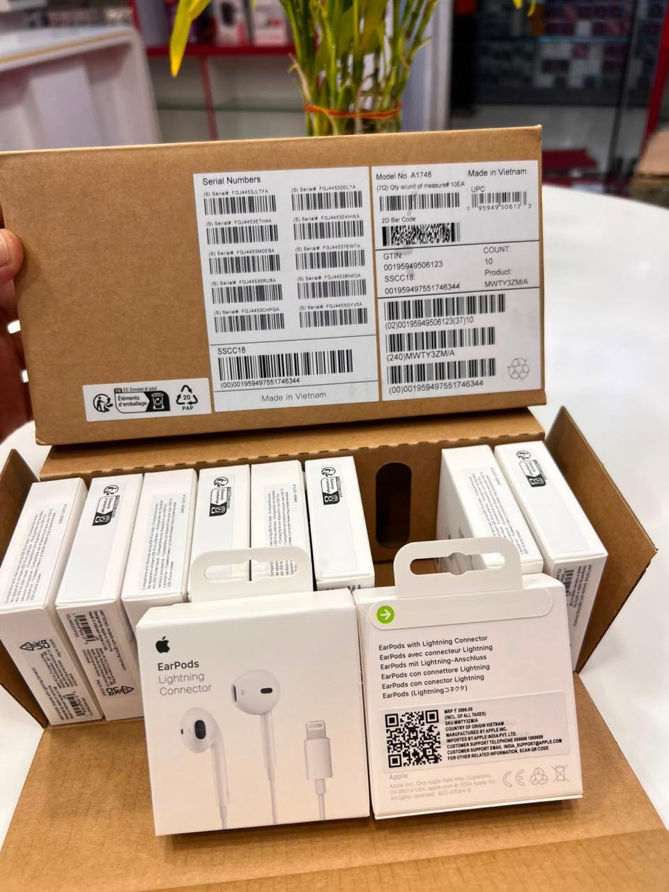APPLE LIGHTNING EARPHONE MARKET OG