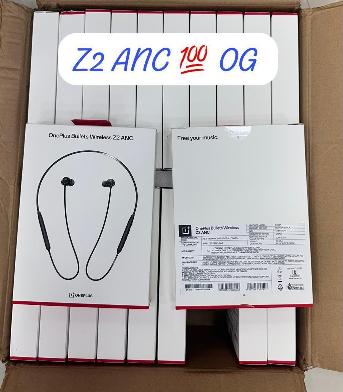 ONEPLUSE Z2 ANC ORIGNAL SERVICE CENTER WARRANTY