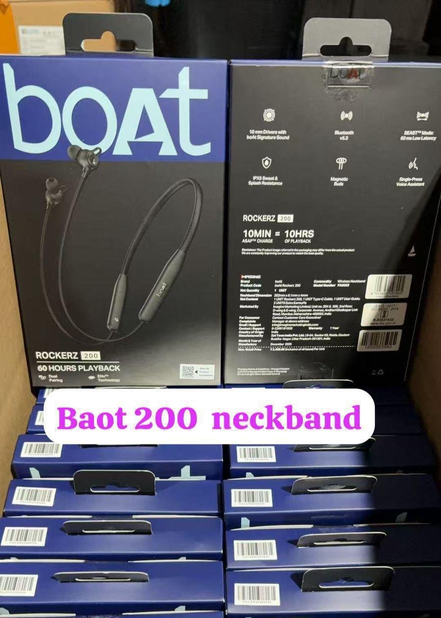 BOAT 200 NECKBAND ORIGNAL SERVICE CENTER WARRANTY